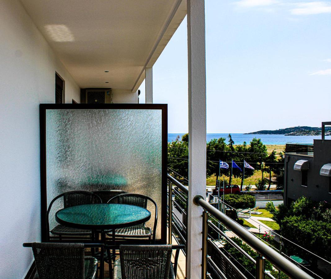 Theano Studios Paralia Sikias Eksteriør bilde